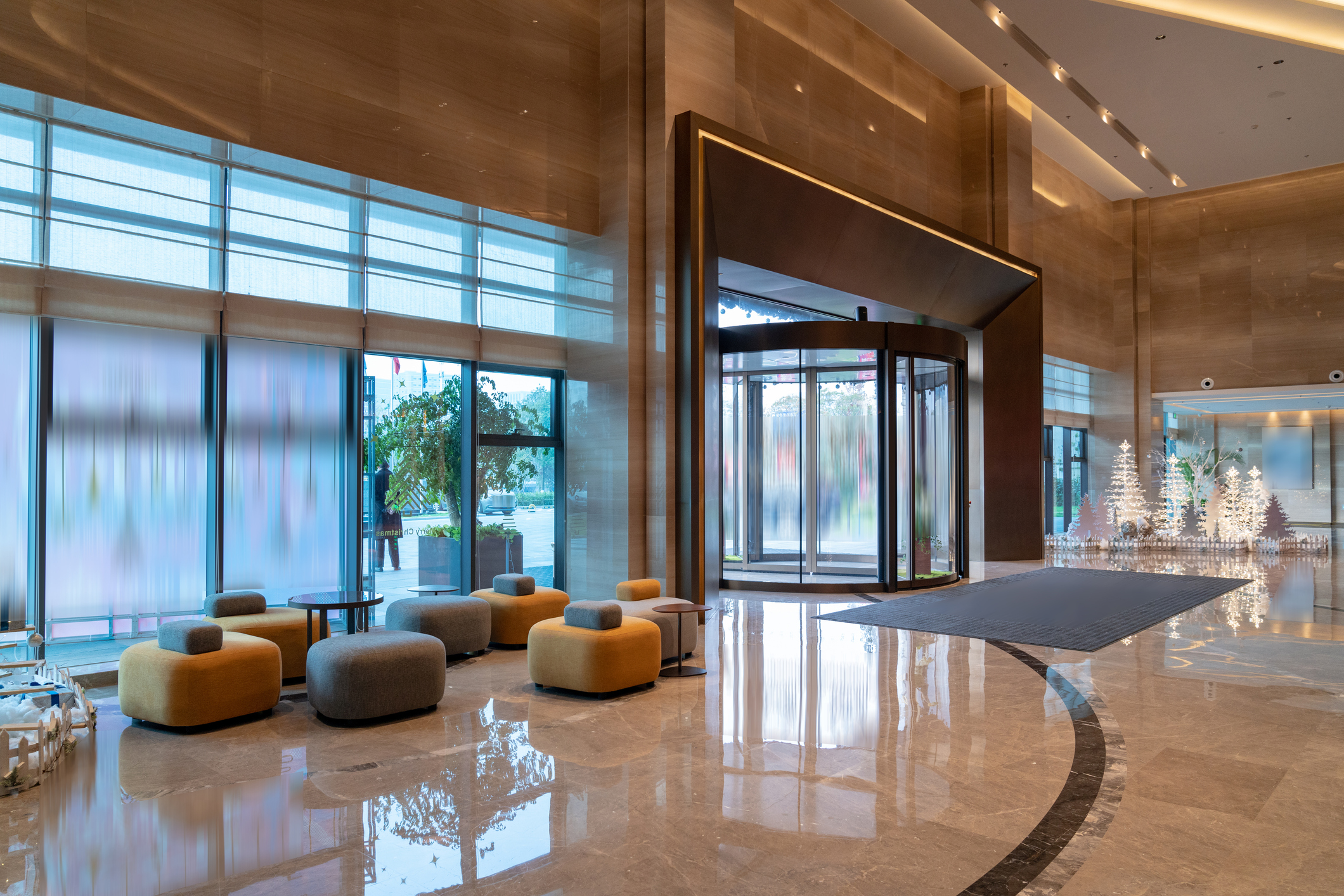 Hotel lobby