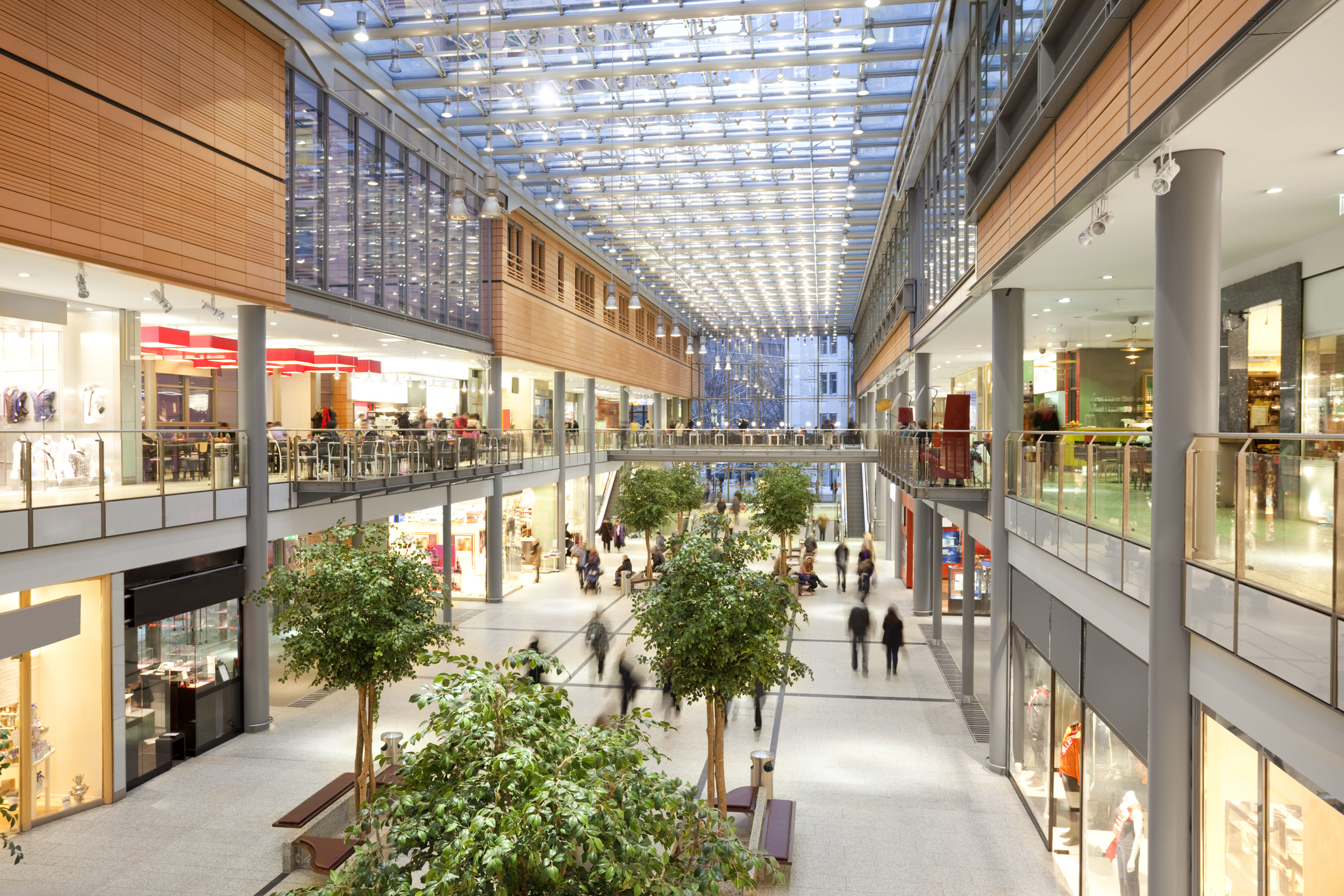 shopping center